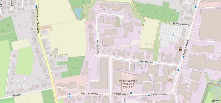 Lageplan: Dannenkamp 1 in Schenefeld
